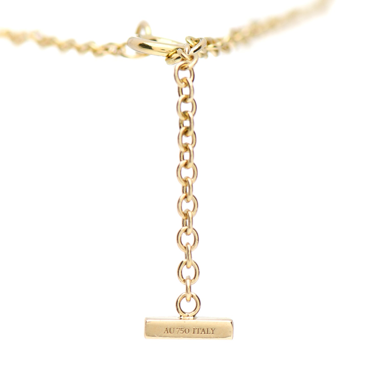 18K Yellow Gold T Smile Bracelet