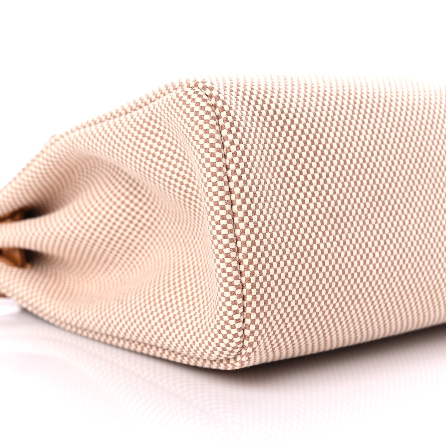 Hermes Vache Hunter Criss Viking Herbag Zip Retourne 31 PM Ecru Beige Naturel 9 of 11