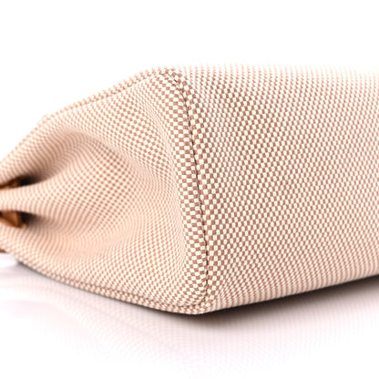 Hermes Vache Hunter Criss Viking Herbag Zip Retourne 31 PM Ecru Beige Naturel 9 of 11
