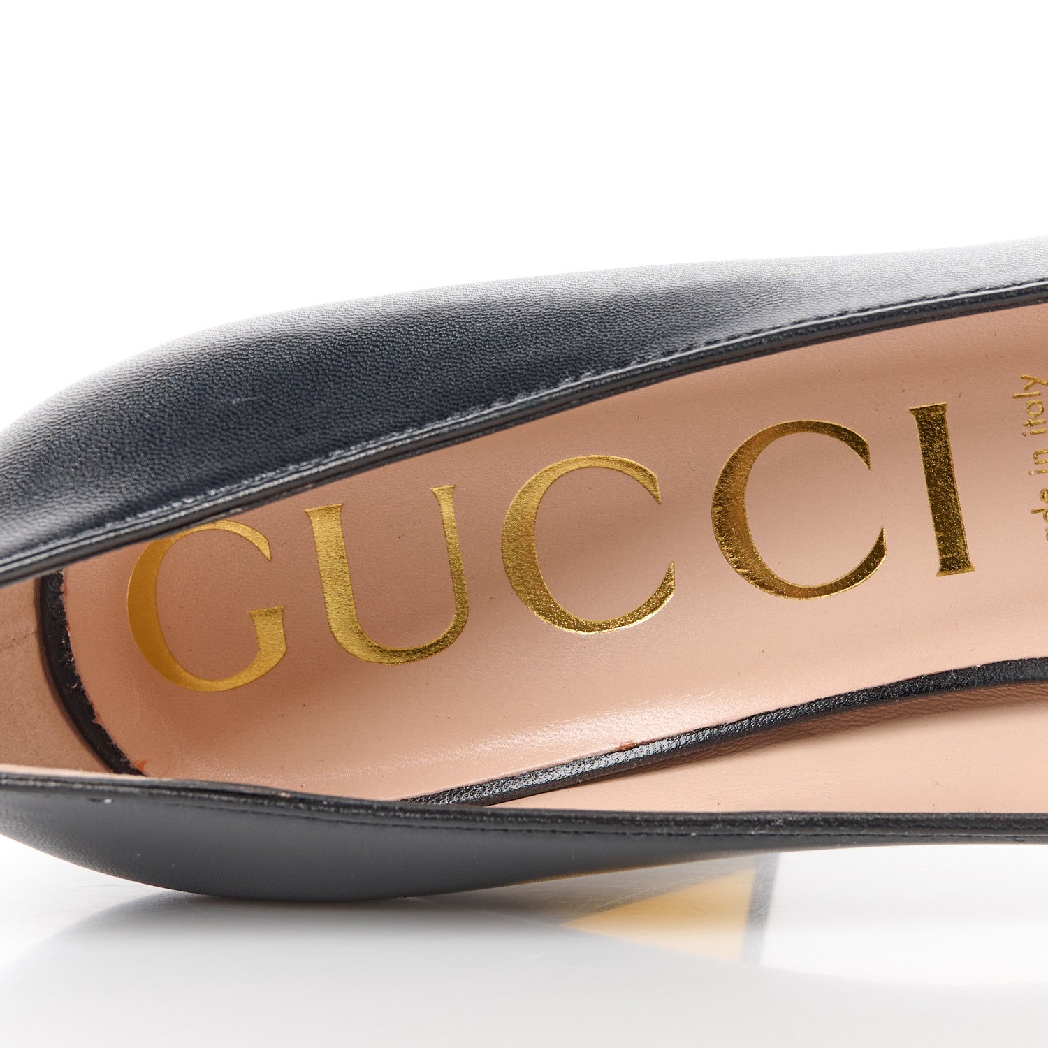 Gucci Malaga Kid Horsebit 75mm Pumps 39 Black 8 of 10