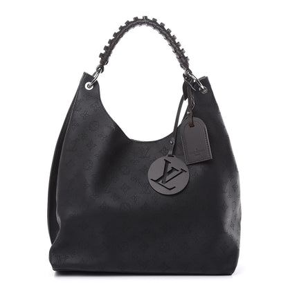 Louis Vuitton Mahina Carmel Hobo Black 1 of 8