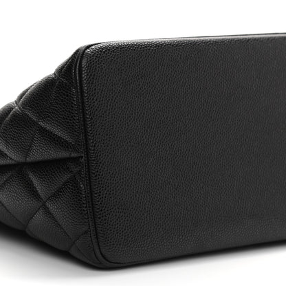 Chanel Caviar Quilted Medallion Tote Black 9 of 10