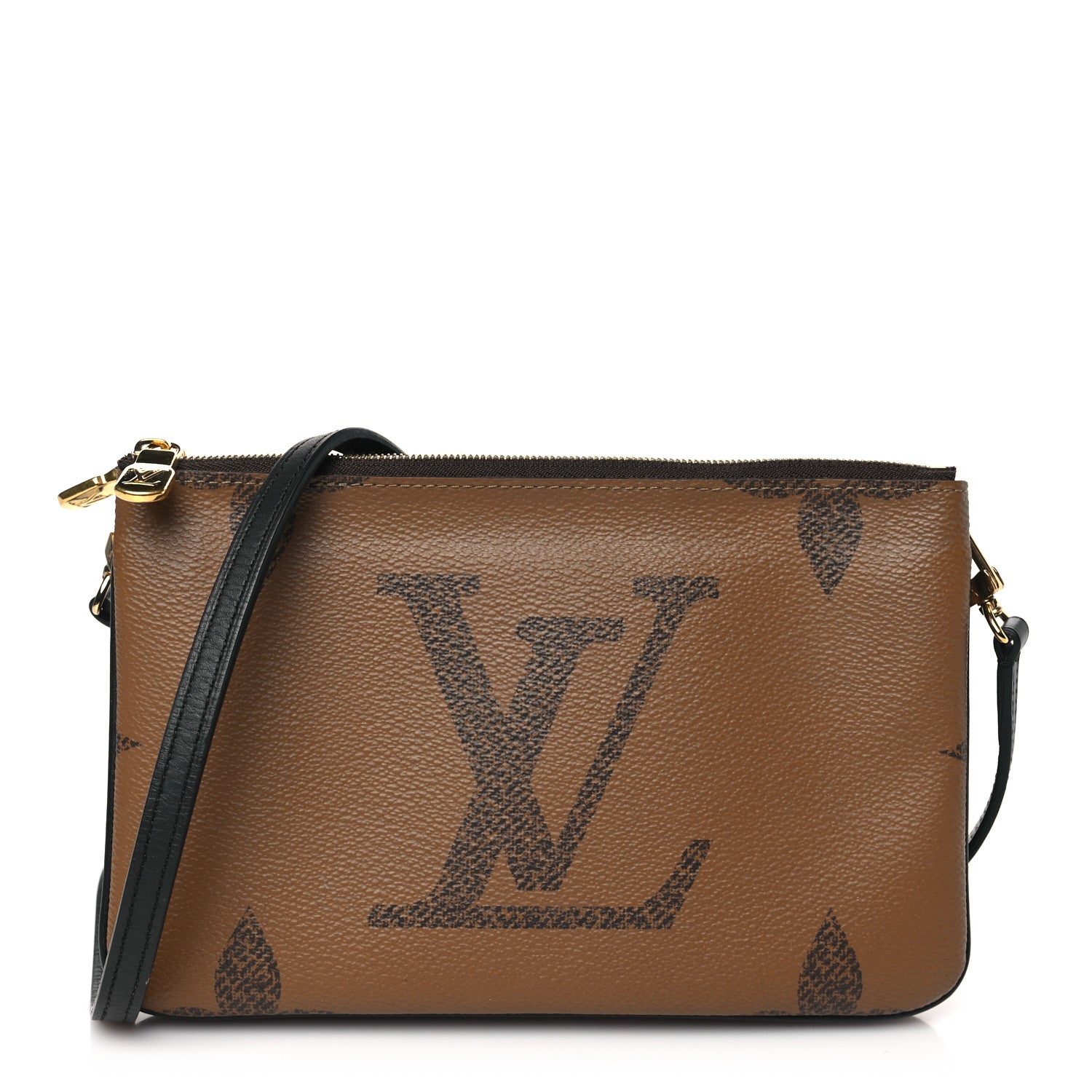 Louis Vuitton Reverse Monogram Giant Double Zip Pochette 1 of 10