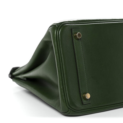 Hermes Evercolor Birkin 30 Vert Bengale 9 of 14