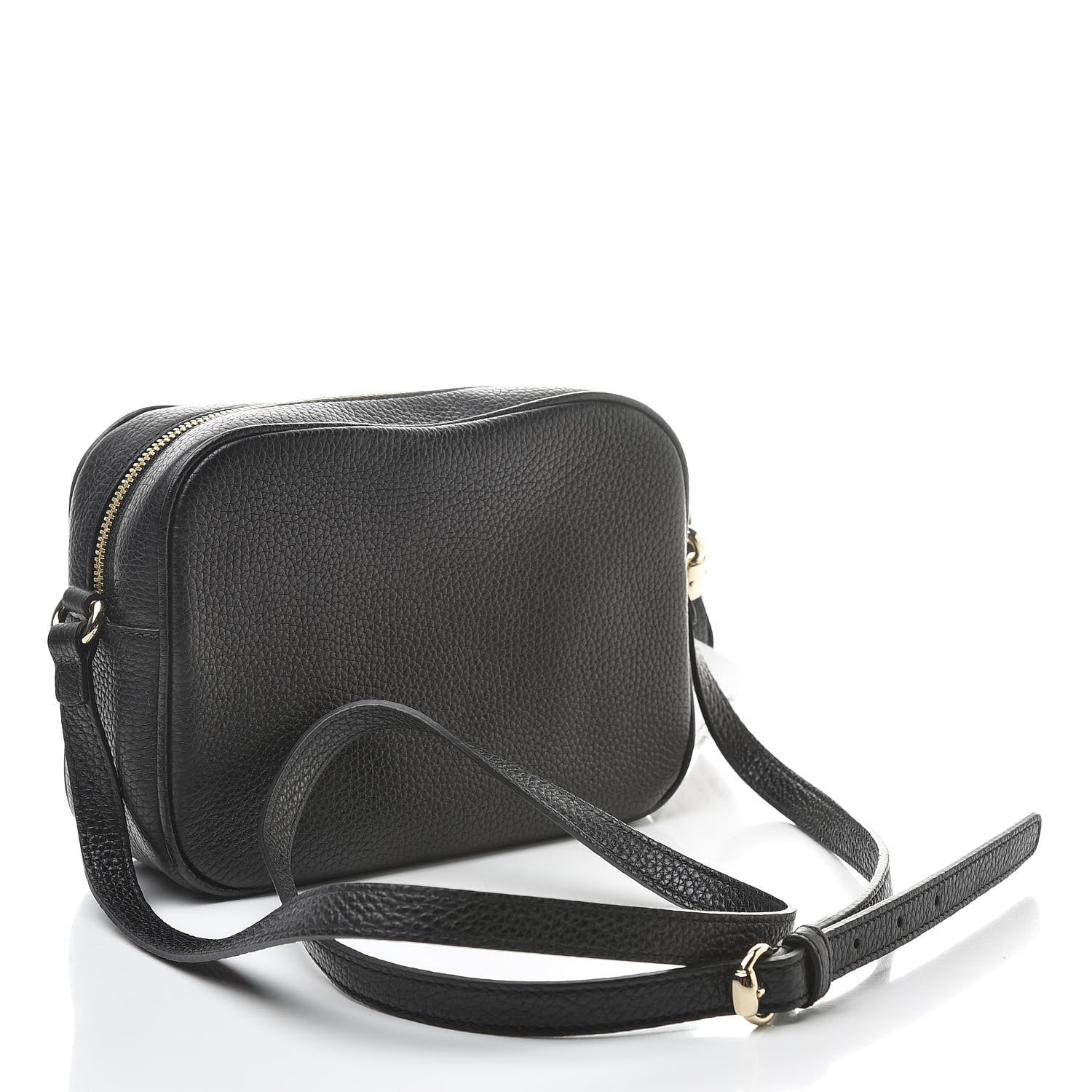 Gucci Pebbled Calfskin Small Soho Disco Bag Black 3 of 10