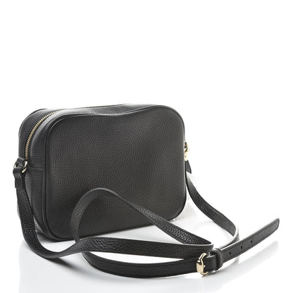 Gucci Pebbled Calfskin Small Soho Disco Bag Black 3 of 10