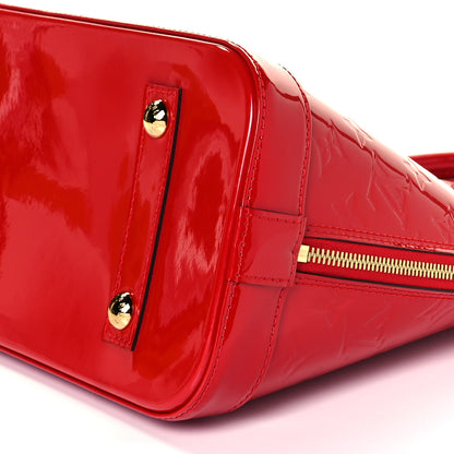 Louis Vuitton Vernis Alma PM Cherry 8 of 9