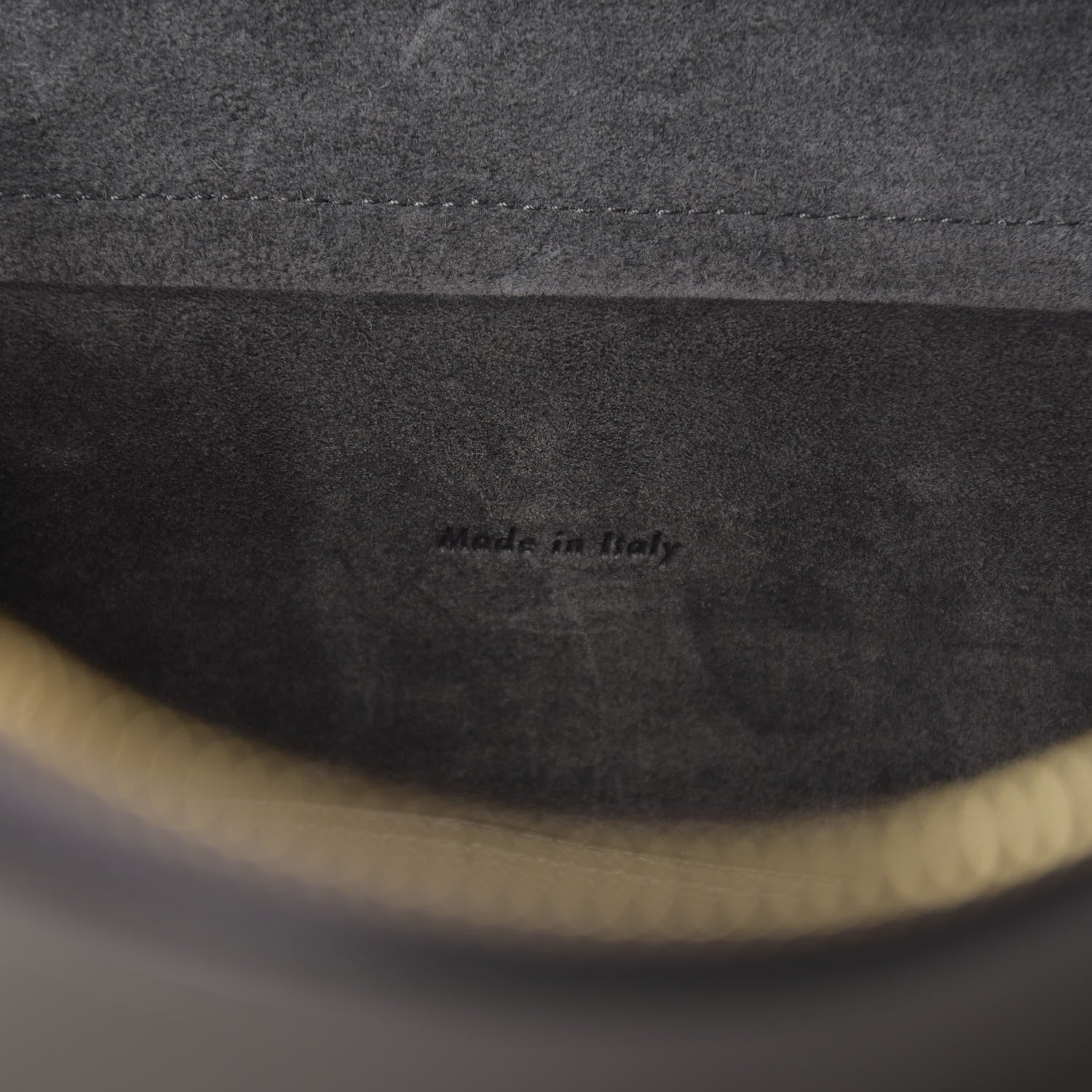Celine Grained Calfskin Mini Belt Bag Grey 7 of 10