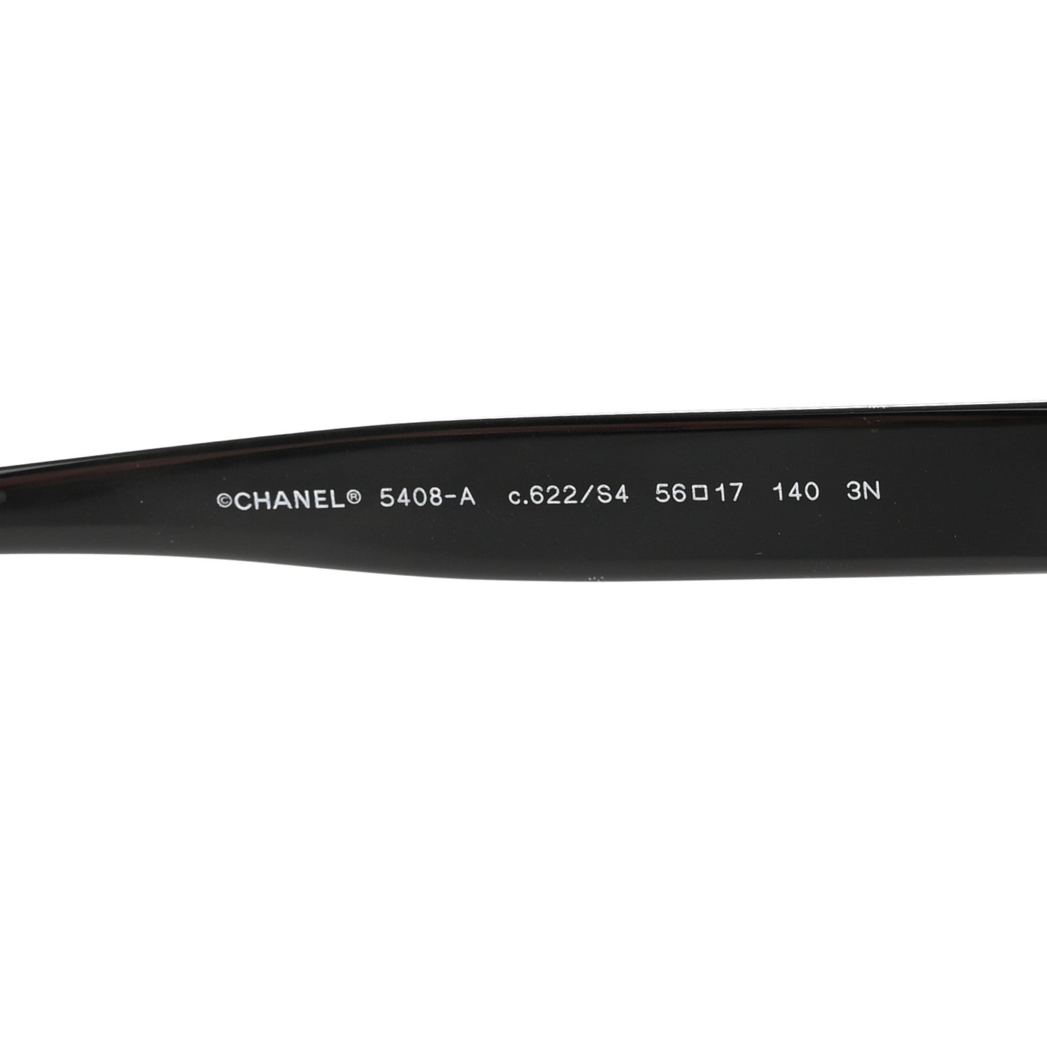 Chanel Acetate Square Sunglasses 5408-A Black 5 of 9