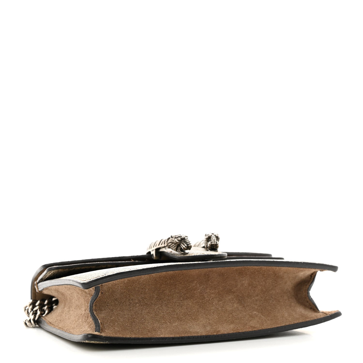 Gucci GG Supreme Monogram Super Mini Dionysus Shoulder Bag Taupe 4 of 12