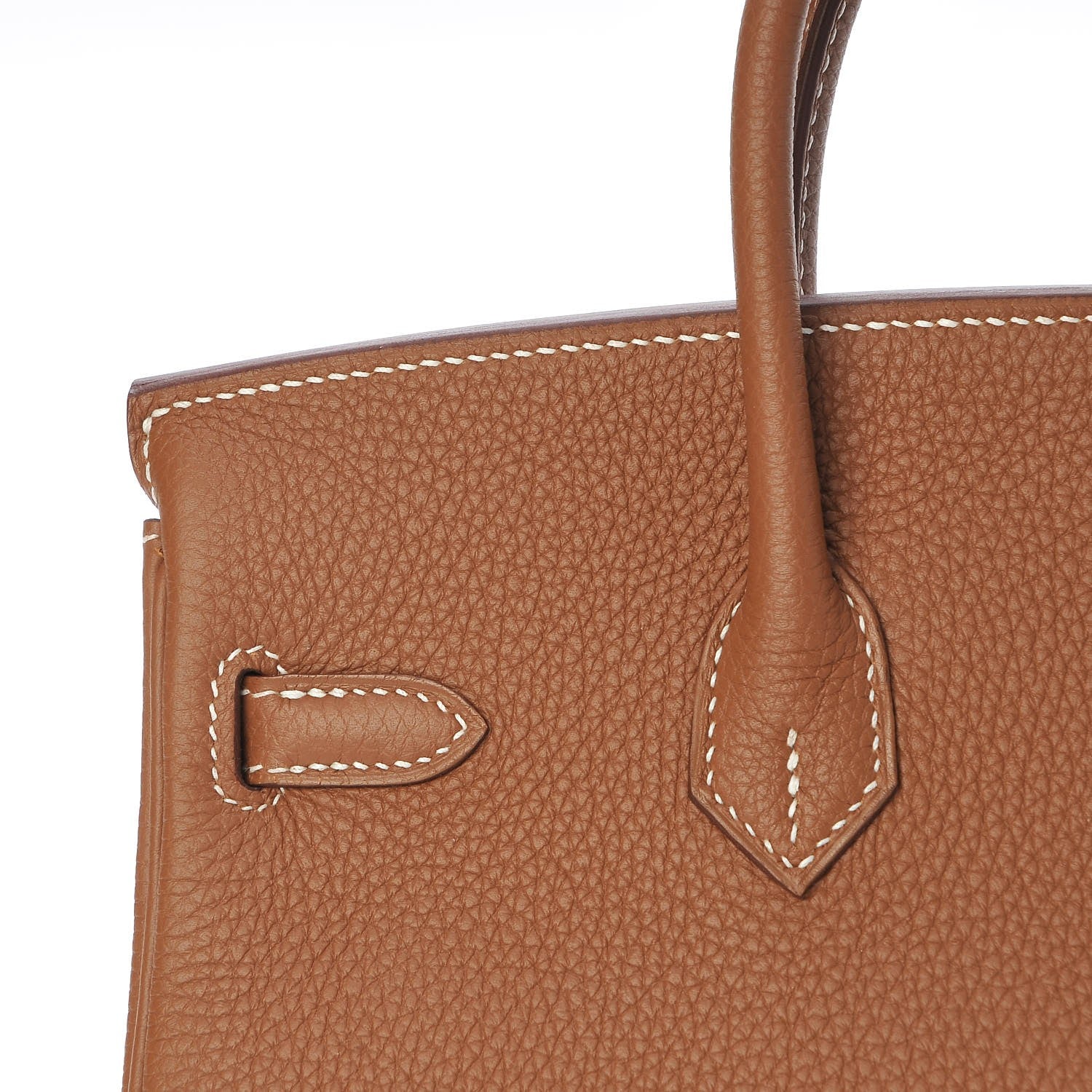 Hermes Togo Birkin 25 Gold 7 of 34