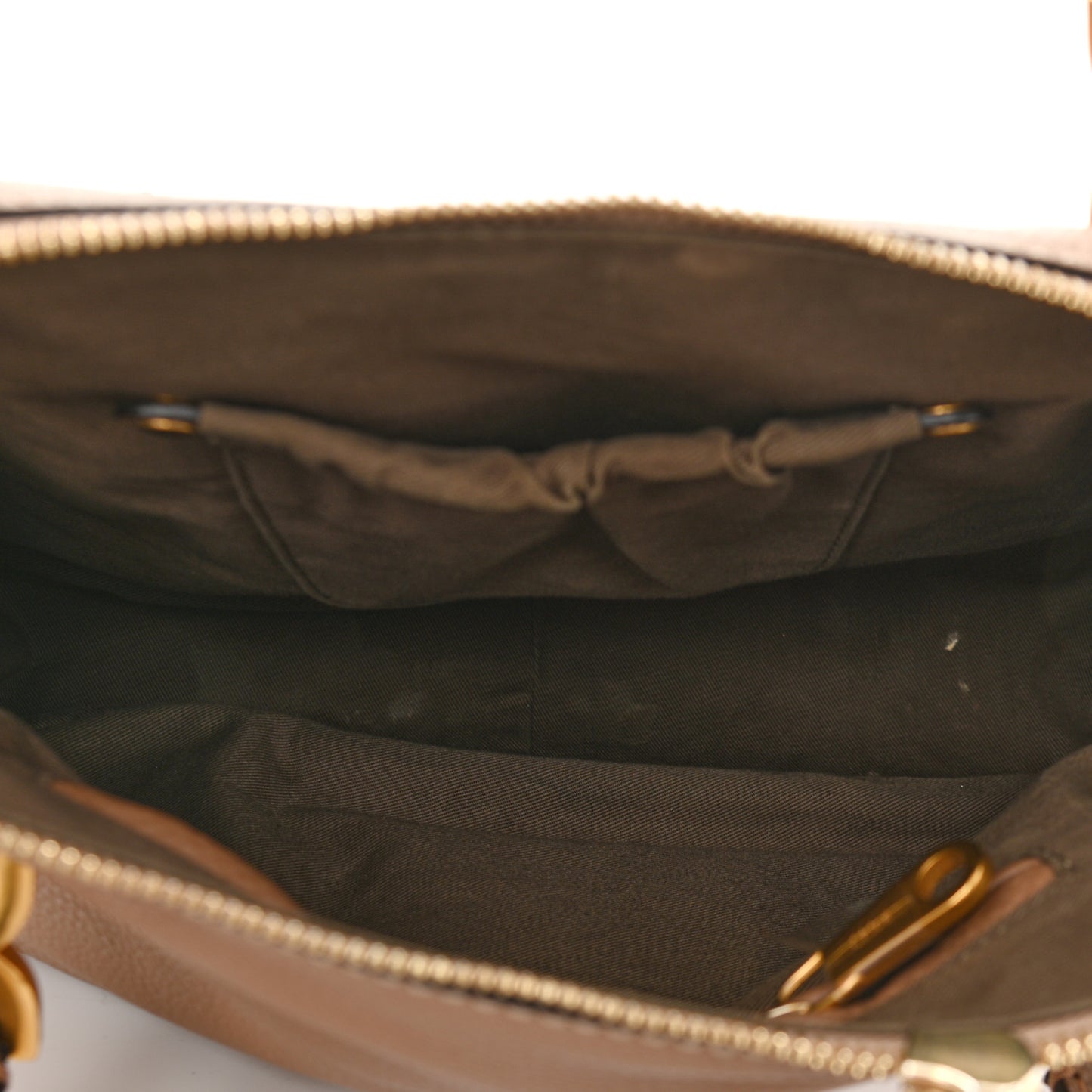 Calfskin Medium Marcie Satchel Nut