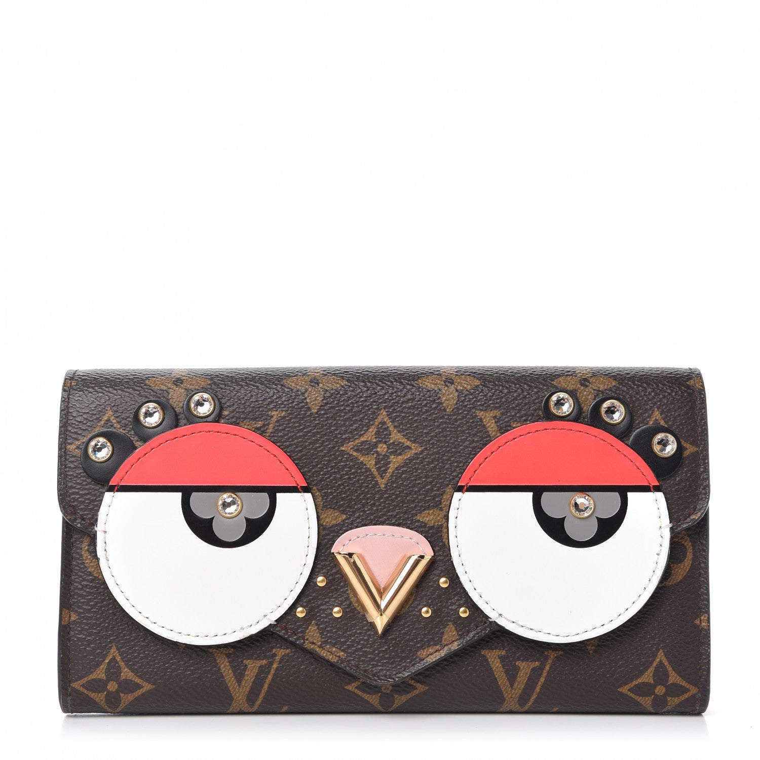 Louis Vuitton Monogram Sarah Birds Wallet 1 of 7