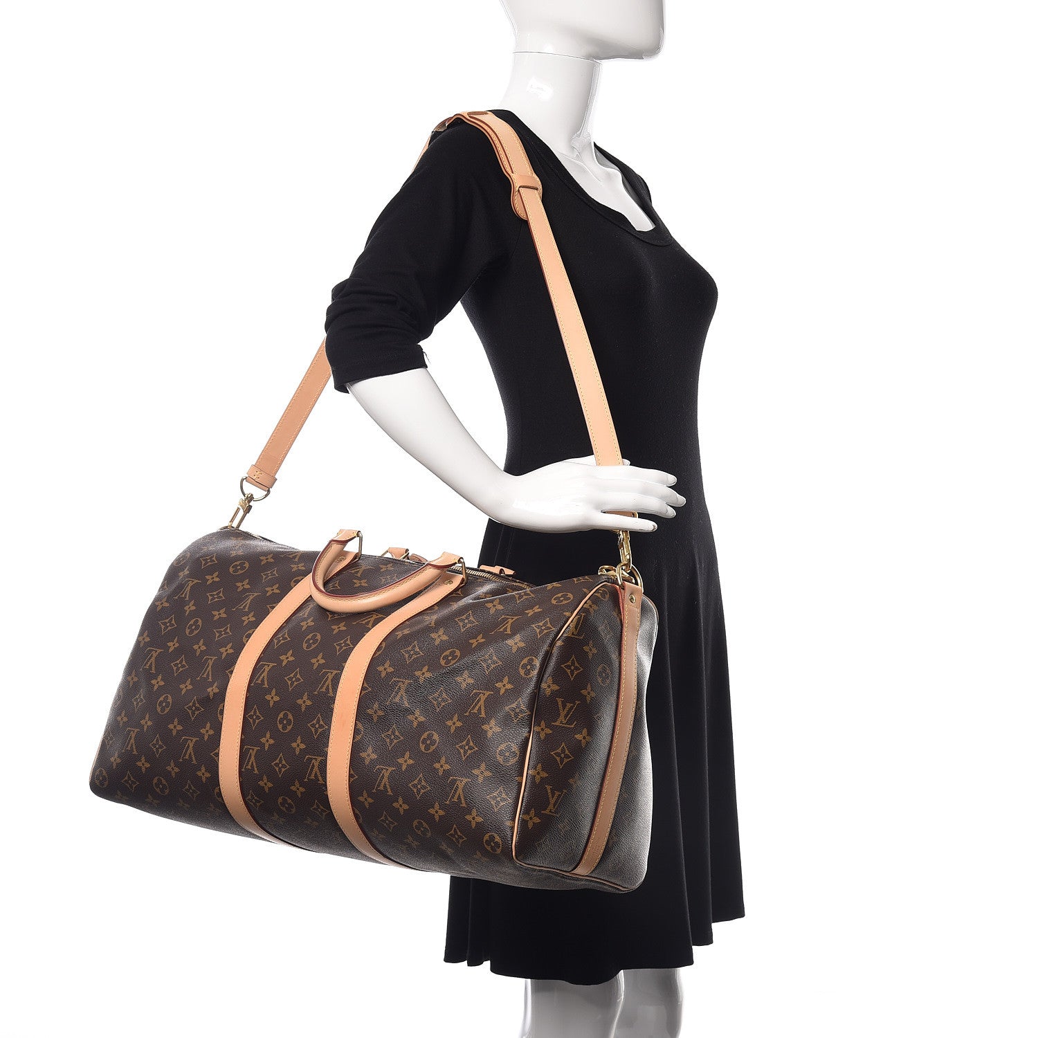 Louis Vuitton Monogram Keepall Bandouliere 50 2 of 13