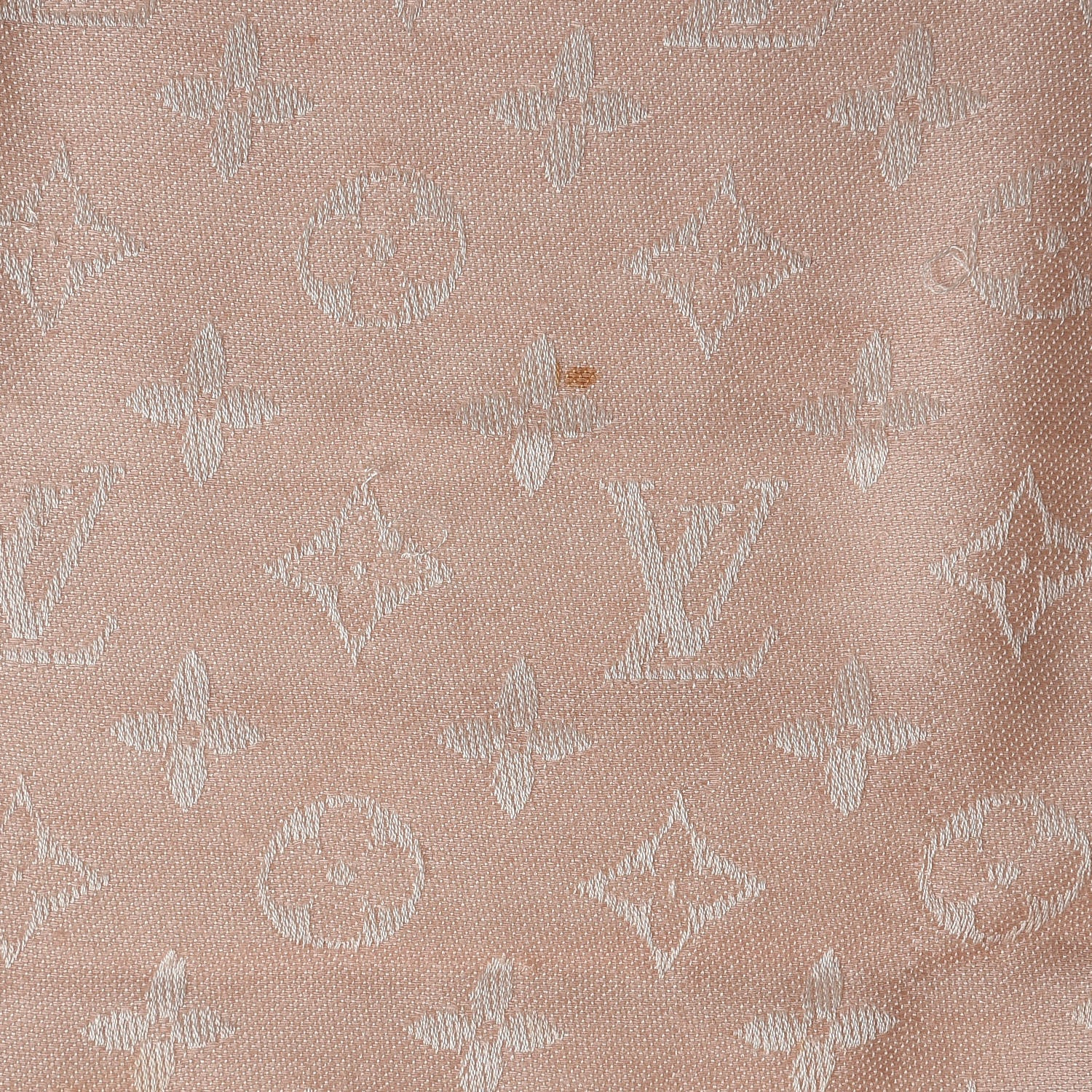 Louis Vuitton Silk Wool Monogram Shawl Rose 10 of 11