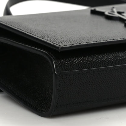Saint Laurent Grain De Poudre Monogram Kate Belt Bag Black 7 of 8