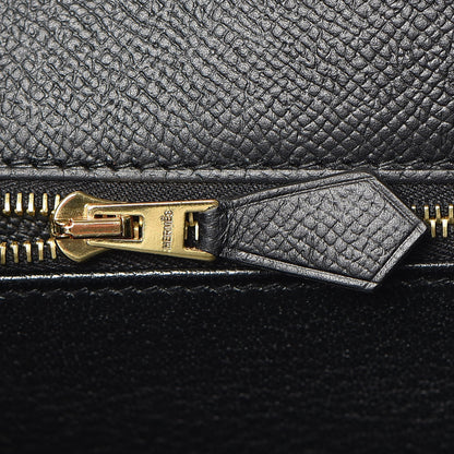 Hermes Epsom Kelly Sellier 28 Black 25 of 36