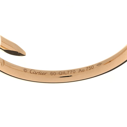 Cartier 18K Yellow Gold Small Juste Un Clou Ring 60 9 5 of 6