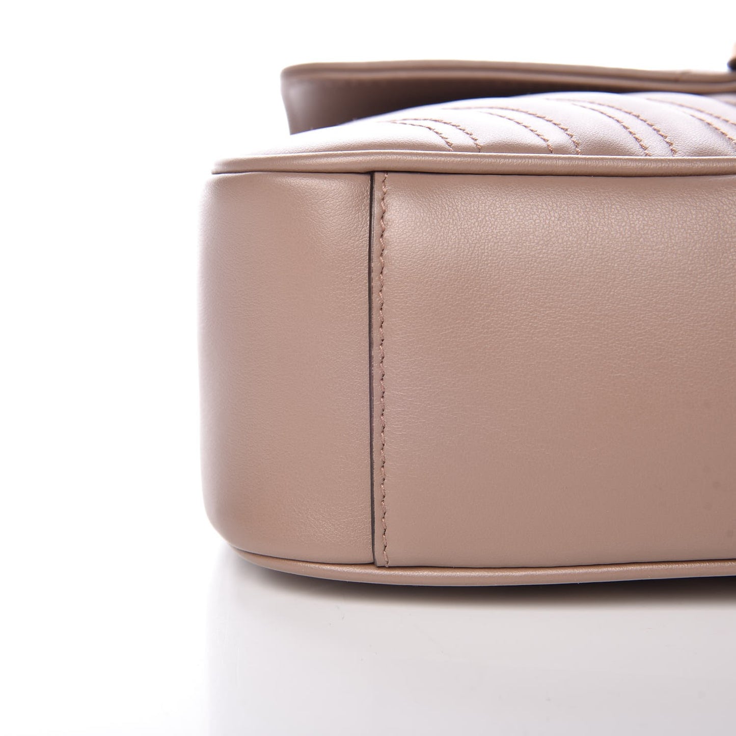Calfskin Matelasse Small GG Marmont Shoulder Bag Porcelain Rose