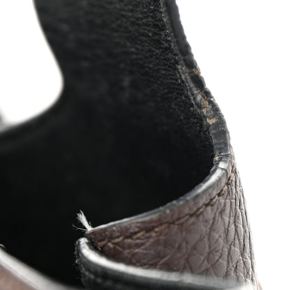 Prada Vitello Daino Soft Dynamique Tote Caffe Black 12 of 12