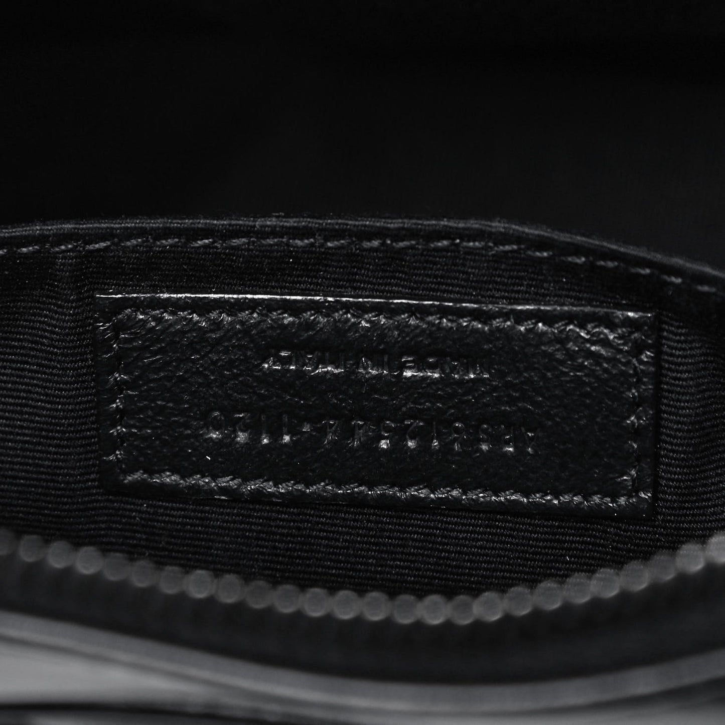 Calfskin Matelasse Monogram Lou Camera Bag Black