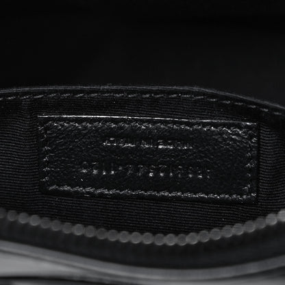 Saint Laurent Calfskin Matelasse Monogram Lou Camera Bag Black 10 of 12