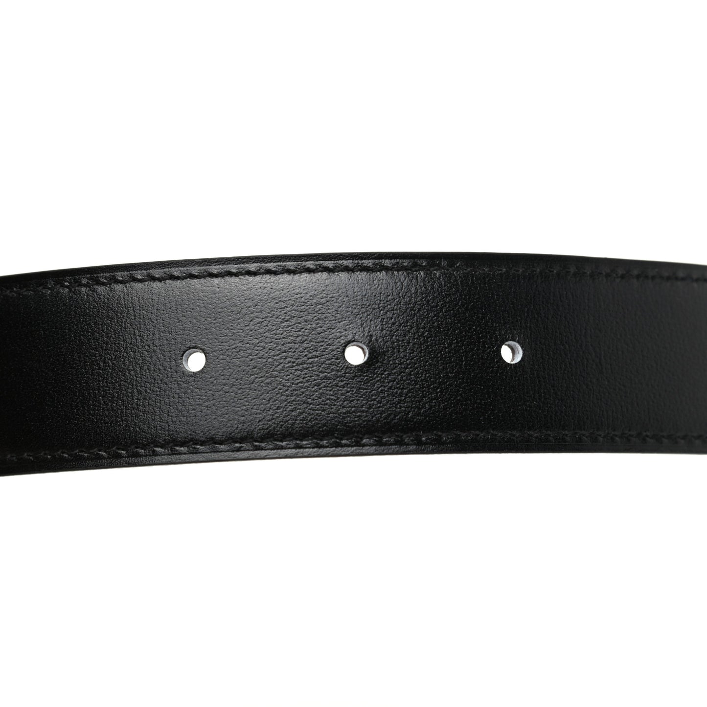 Togo 32mm H Belt 75 Black Etain
