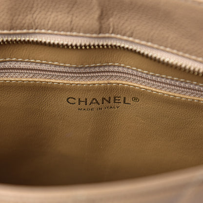 Chanel Caviar Quilted Medallion Tote Beige 6 of 21