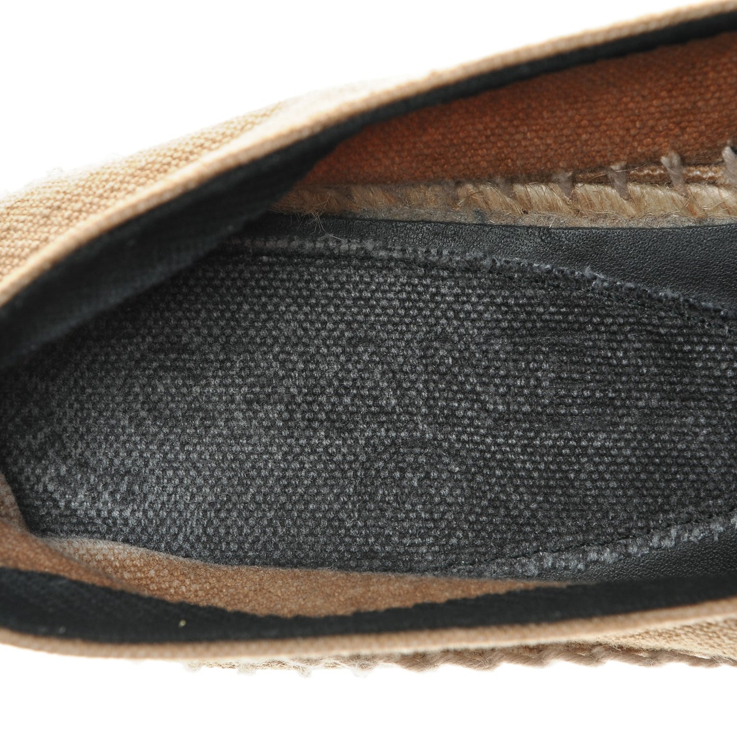 Canvas CC Espadrilles 37 Beige Black