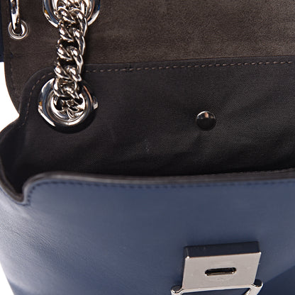 Fendi Vitello Century Opaco Mini Back to School Backpack Blu Scuro 10 of 29