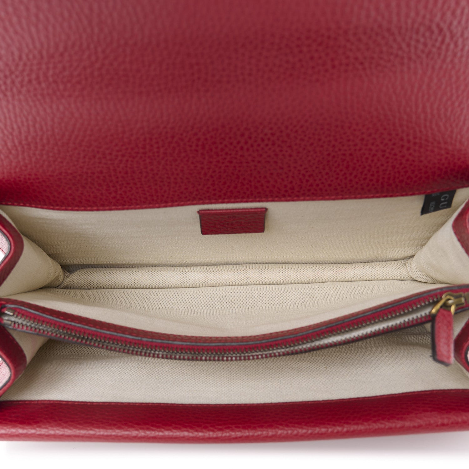 Gucci Dollar Calfskin Swarovski Crystal Small Dionysus Shoulder Bag Hibiscus Red 5 of 13