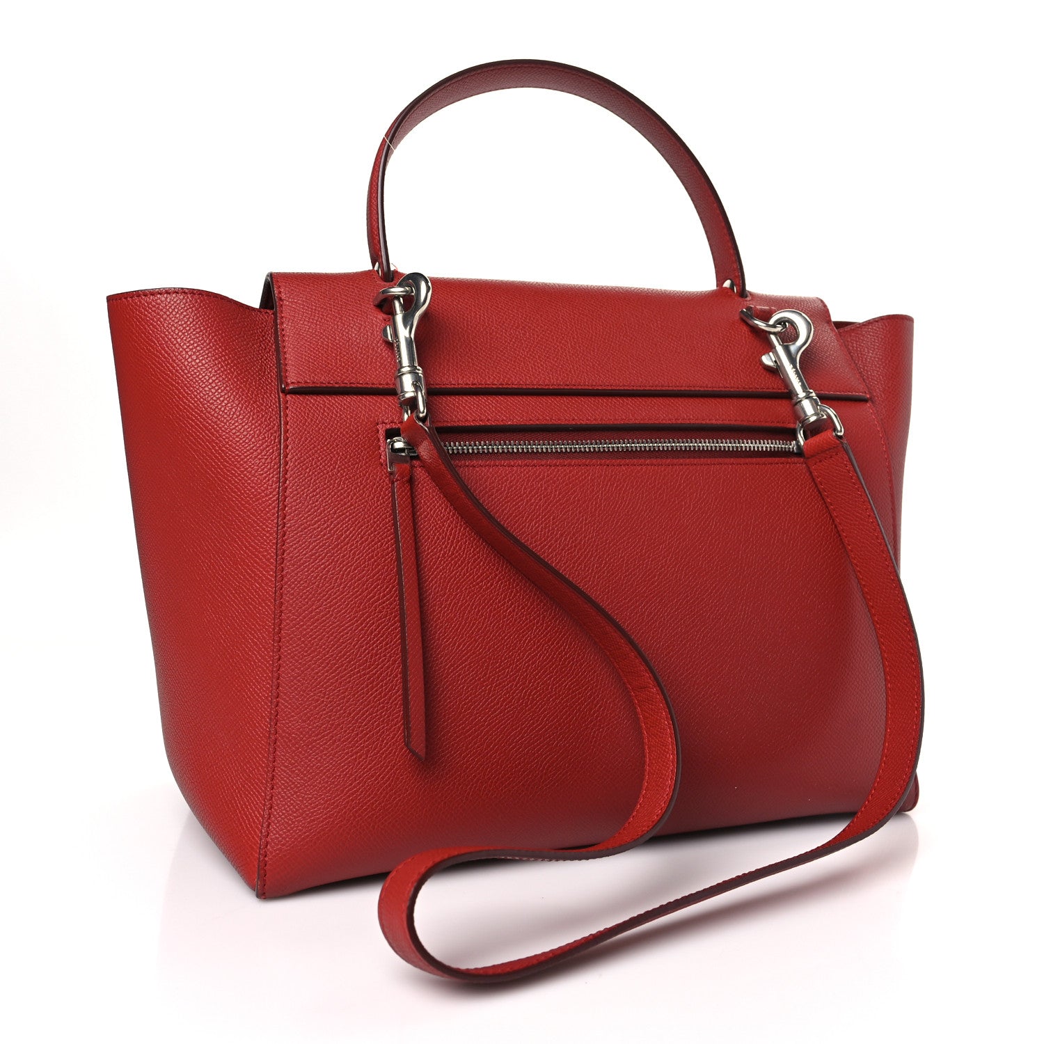 Celine Grained Calfskin Mini Belt Bag Rust 3 of 10