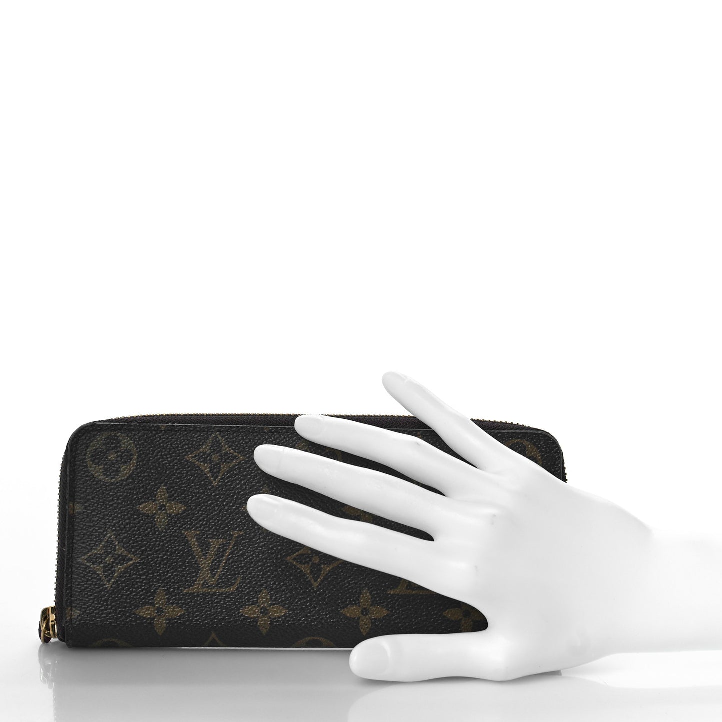 Monogram Clemence Wallet Fuchsia