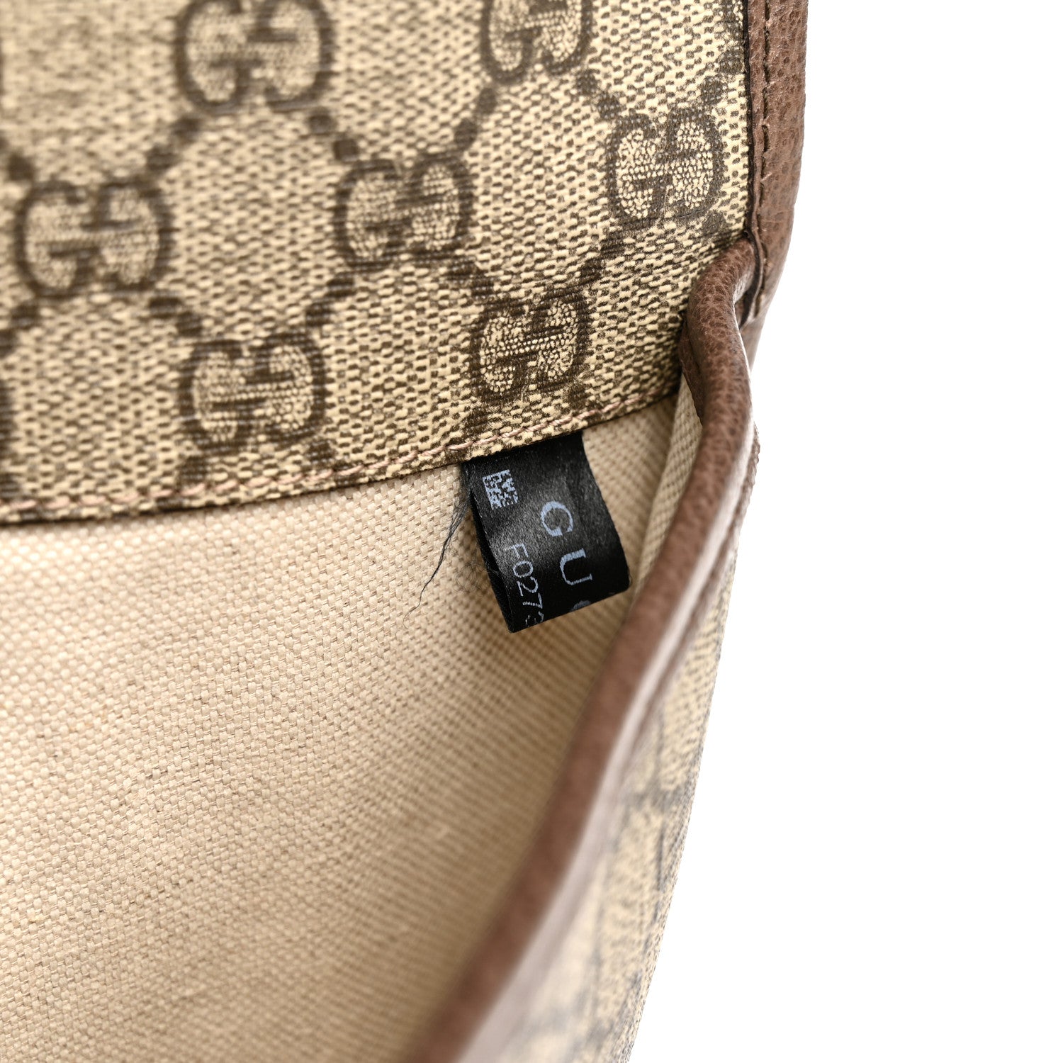 Gucci GG Supreme Monogram Neo Vintage Web Belt Bag Brown 7 of 11