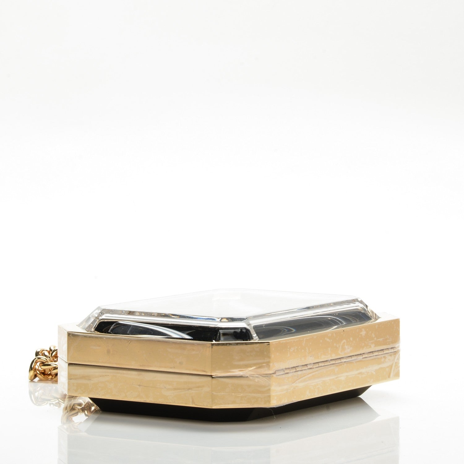 Chanel Plexiglass Premiere Minaudiere Clutch Black 4 of 8