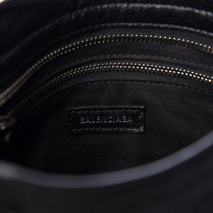 Balenciaga Agneau Classic Silver Hardware Mini City Black 4 of 8