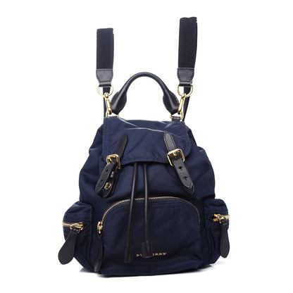 Burberry Nylon Small Crossbody Rucksack Backpack Ink Blue 1 of 9