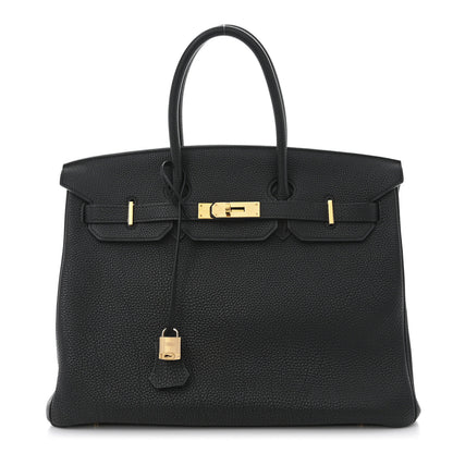 Hermes Togo Birkin 35 Black 1 of 11
