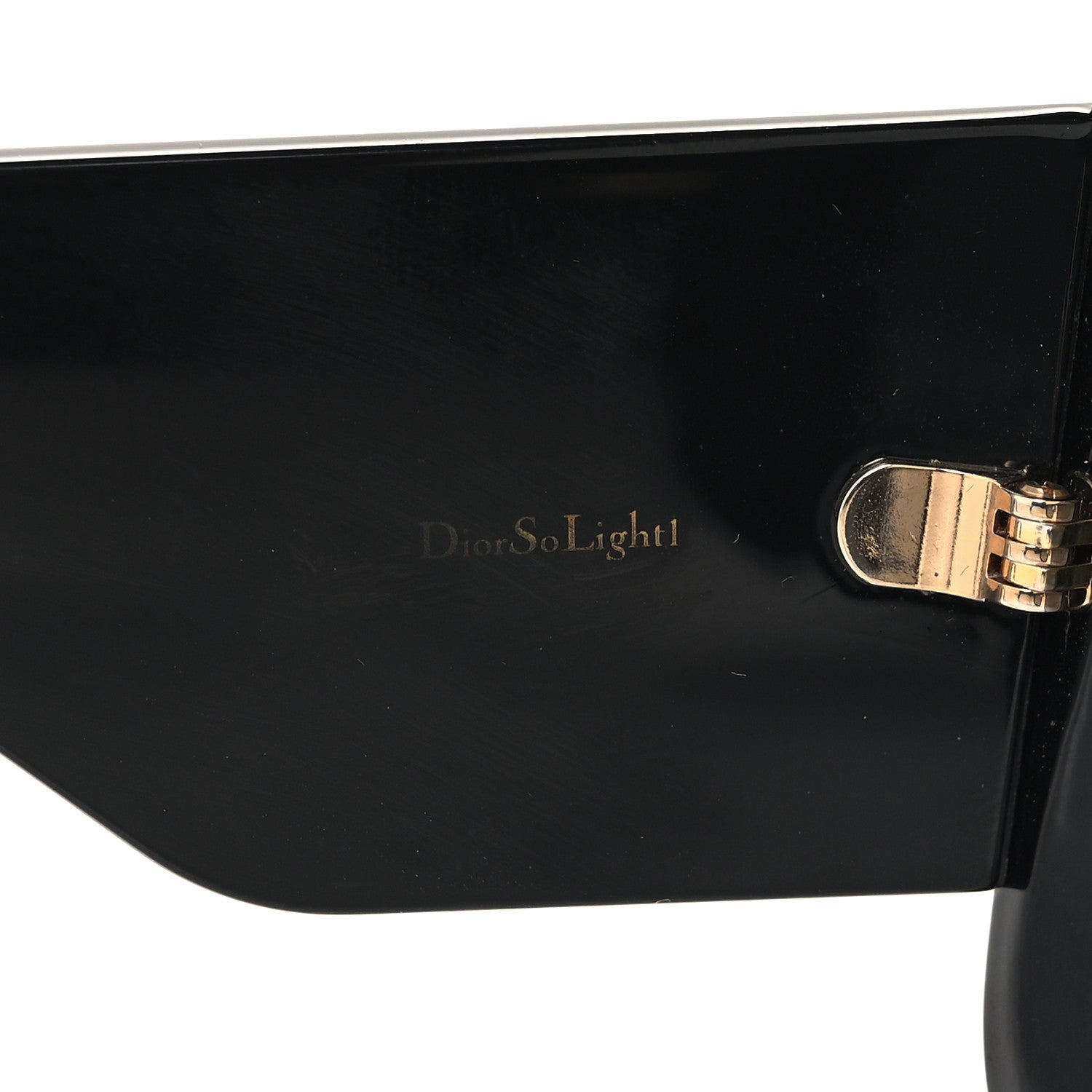 Christian Dior Acetate DiorSo Light 1 Shield Sunglasses Black 6 of 9