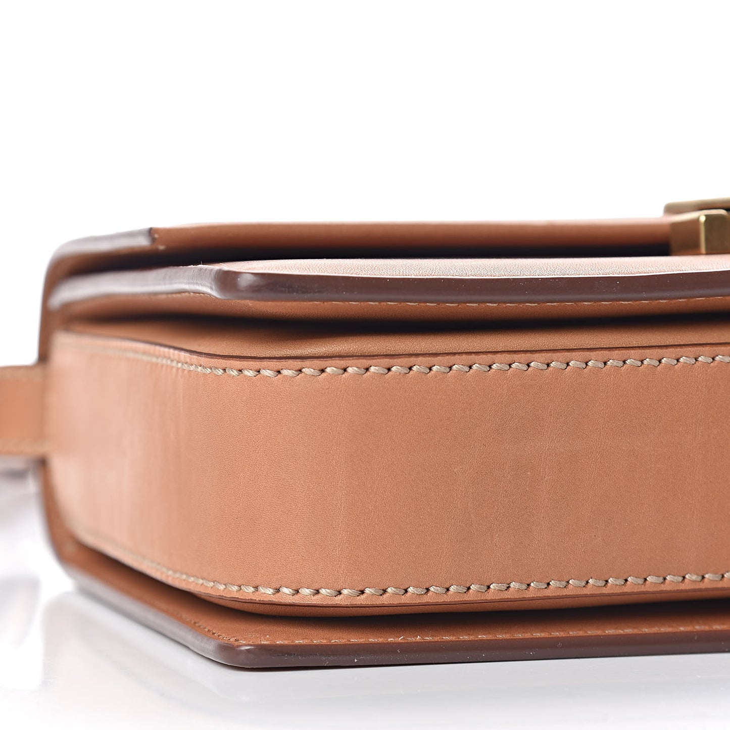 Calfskin Medium Bellechasse Satchel Brown