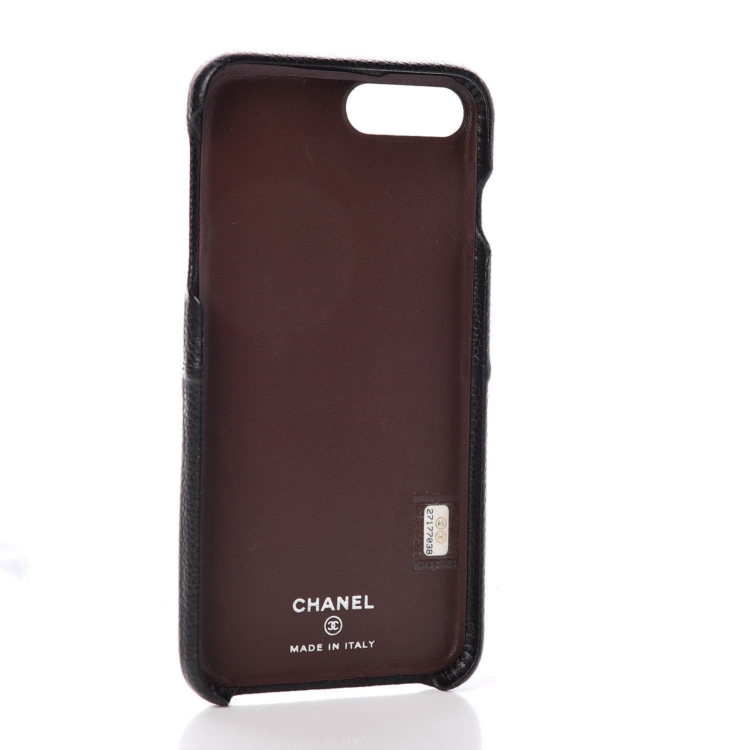 Chanel Caviar Quilted iPhone 8 Plus Coco Tech Case Black 3 of 8