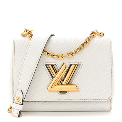 Louis Vuitton Epi Twist Shoulder Bag PM White 1 of 17