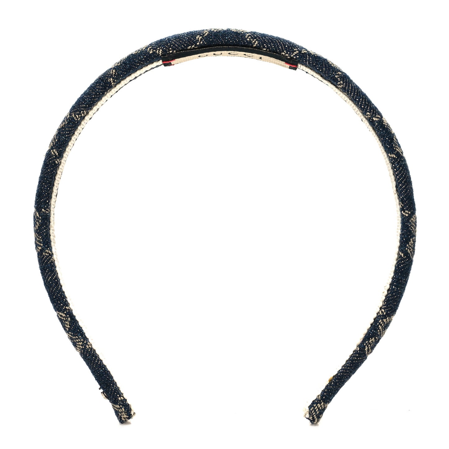 Denim Monogram Headband