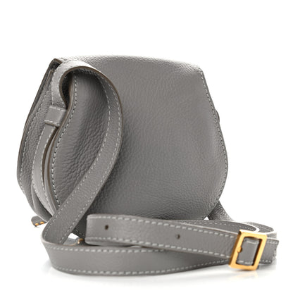 Chloe Calfskin Mini Marcie Round Crossbody Bag Cashmere Grey 2 of 5