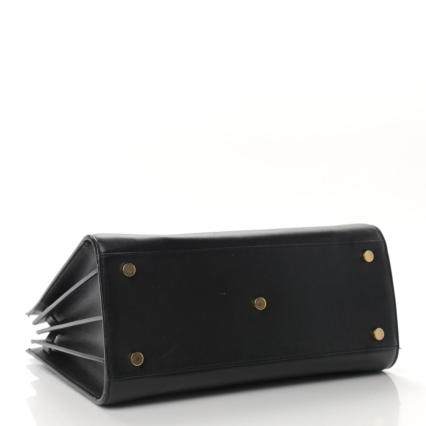 Calfskin Small Sac De Jour Black