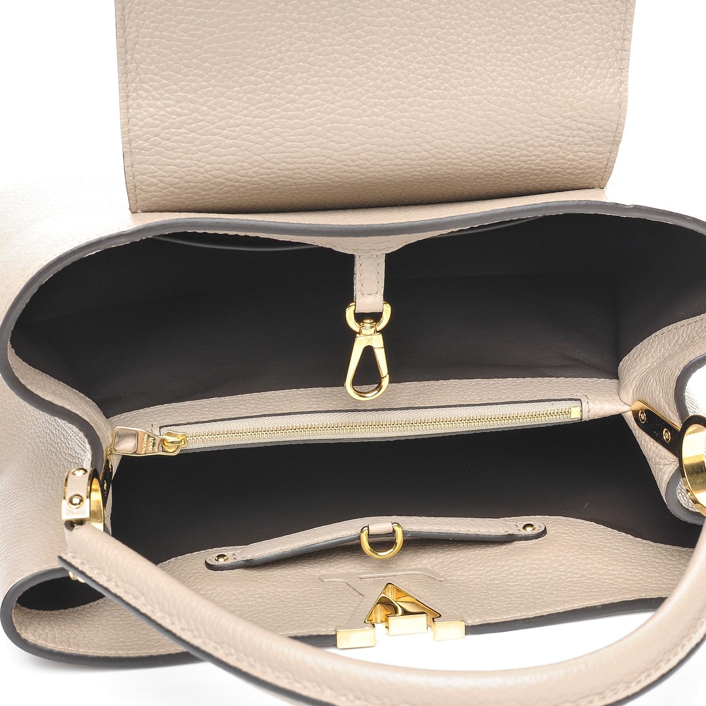 Taurillon Capucines MM Galet