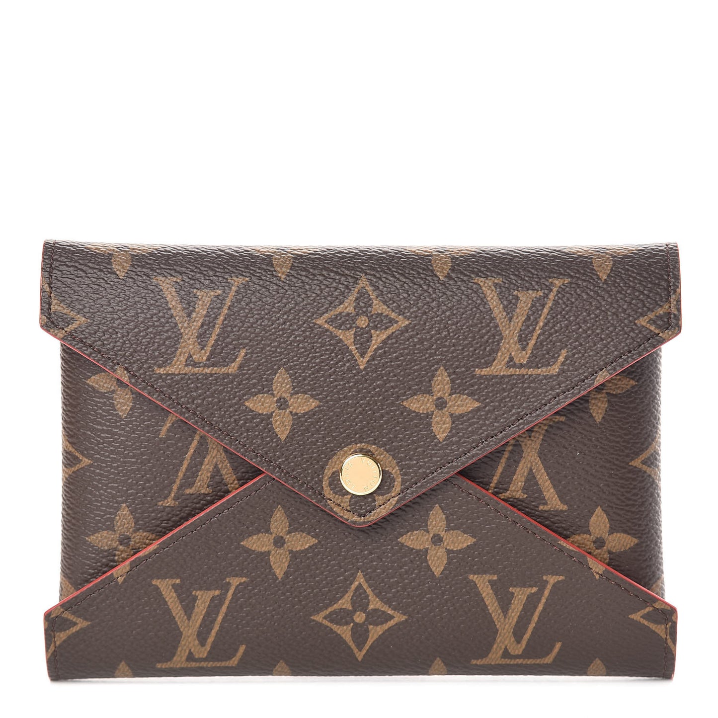Monogram Medium Kirigami Pochette Insert Coquelicot