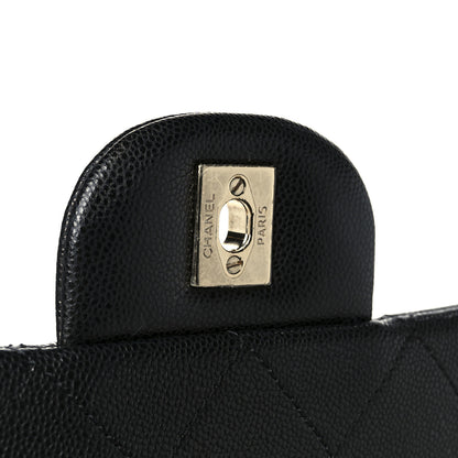 Chanel Caviar Quilted XXL Travel Flap Bag Black 7 of 11