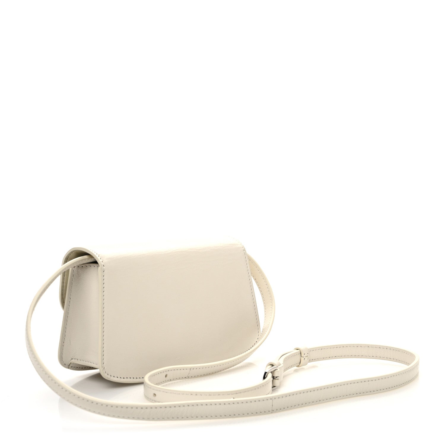 The Row Smooth Calfskin The Sofia E/W Crossbody Ivory 3 of 10