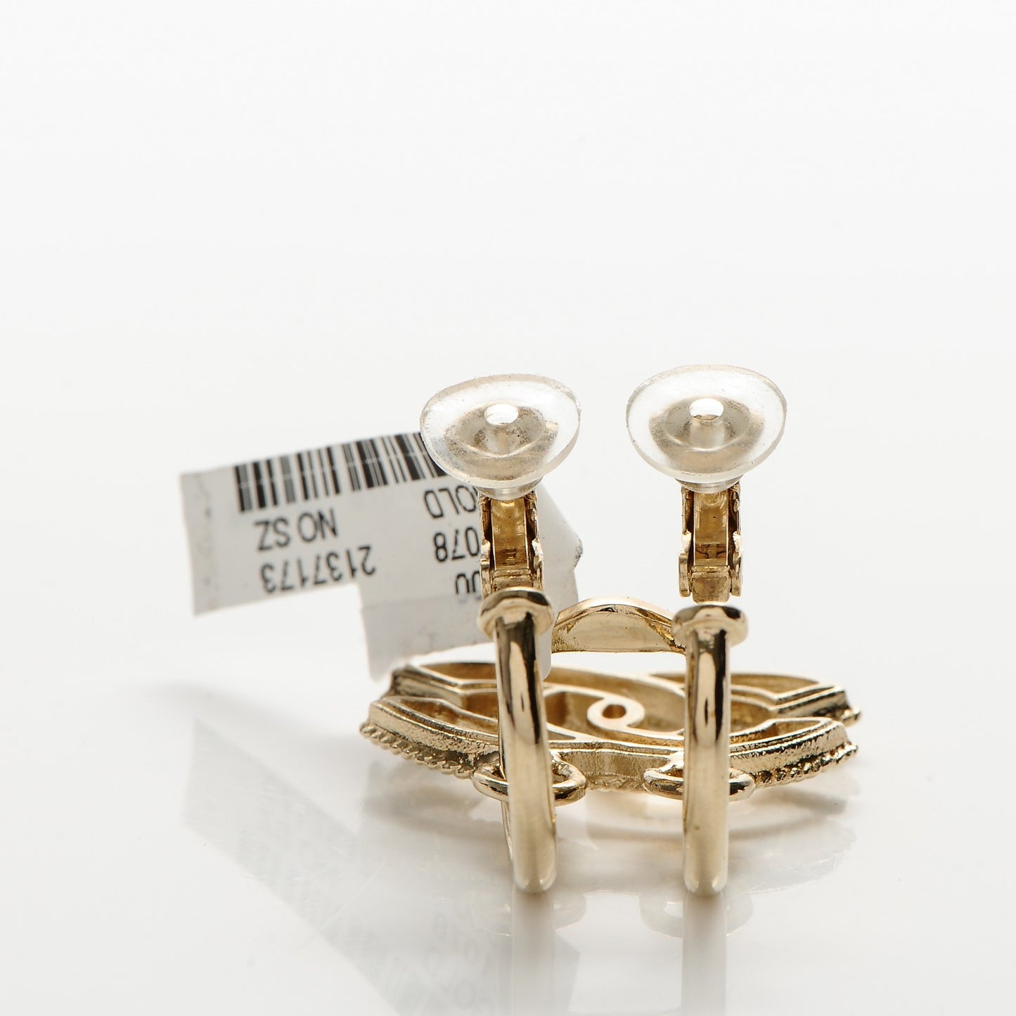 CC Clip On Earring Gold